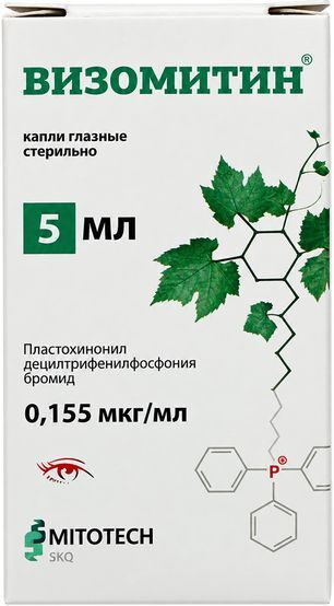 Визомитин 5мл капли глазные