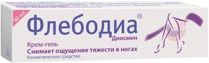 Флебодиа крем-гель 50мл Флебодиа крем-гель 50мл