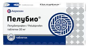 Пелубио 30мг 20 шт. таблетки Пелубио 30мг 20 шт. таблетки