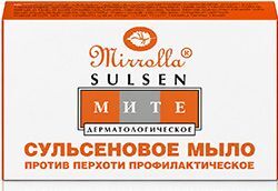 Сульсен мите мыло против перхоти 1% 100г