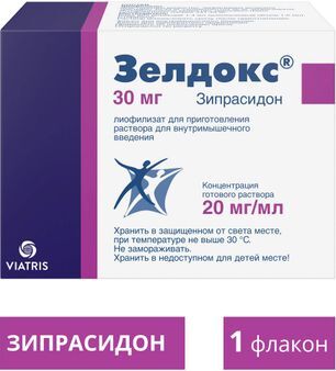 Зелдокс 30мг 1 шт. лиофилизат для приготовления раствора для внутримышечного введения с растворителем флакон Pharmacia & Upjohn Company Зелдокс 30мг 1 шт. лиофилизат для приготовления раствора для внутримышечного введения с растворителем флакон Pharmacia & Upjohn Company