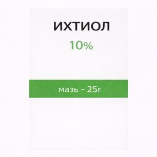 Ихтиол 10% 25г мазь