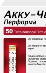 Акку-Чек Перформа тест-полоски, 50 шт. Акку-Чек Перформа тест-полоски, 50 шт.