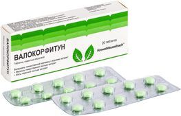 Валокорфитун 20 шт. таблетки покрытые оболочкой Ооо