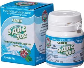 Селен Эдас-902 20г гранулы гомеопатические