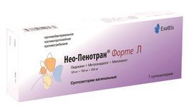 Нео-Пенотран Форте Л 7 шт. суппозитории вагинальные Эксэлтис Илач Сан. Ве Тик. А.С.