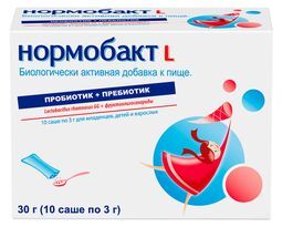 Нормобакт l порошок 3г 10 шт. саше Нормобакт l порошок 3г 10 шт. саше