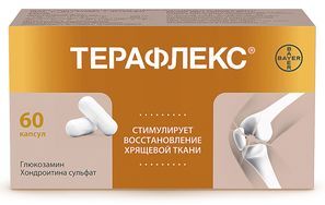 Терафлекс 500мг+400мг 60 шт. капсулы Терафлекс 500мг+400мг 60 шт. капсулы