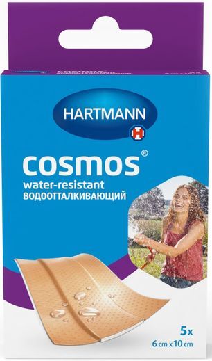 Хартманн Космос Водоотталкивающий пластырь 6х10см 5 шт. Paul Hartmann Хартманн Космос Водоотталкивающий пластырь 6х10см 5 шт. Paul Hartmann