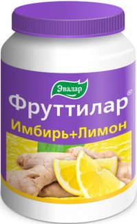 Фруттилар имбирь+лимон мармеладные пастилки 30 шт. купить по выгодной ...