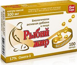 Рыбий Жир Реалкапс капсулы 300мг 100 шт. РеалКапс Рыбий Жир Реалкапс капсулы 300мг 100 шт. РеалКапс
